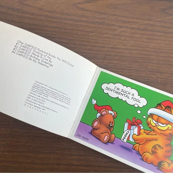 Garfield Postcard Book & Note Pad - Picture 5 of 9